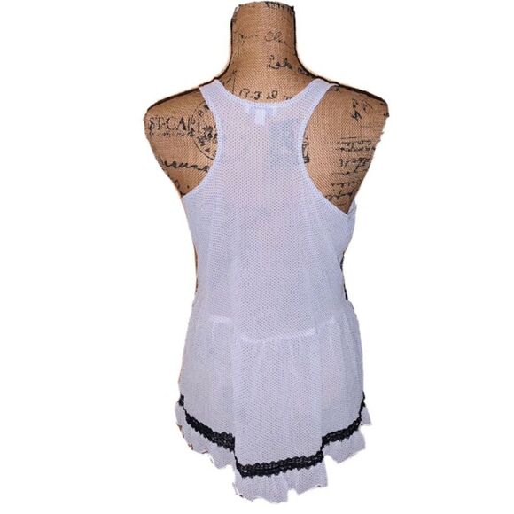 Charming Charlie sheer tank top size M - Picture 2 of 3